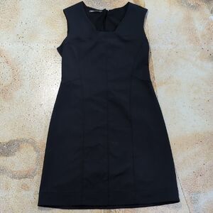 Nau Black Sleeveless Mini Dress With Pocket